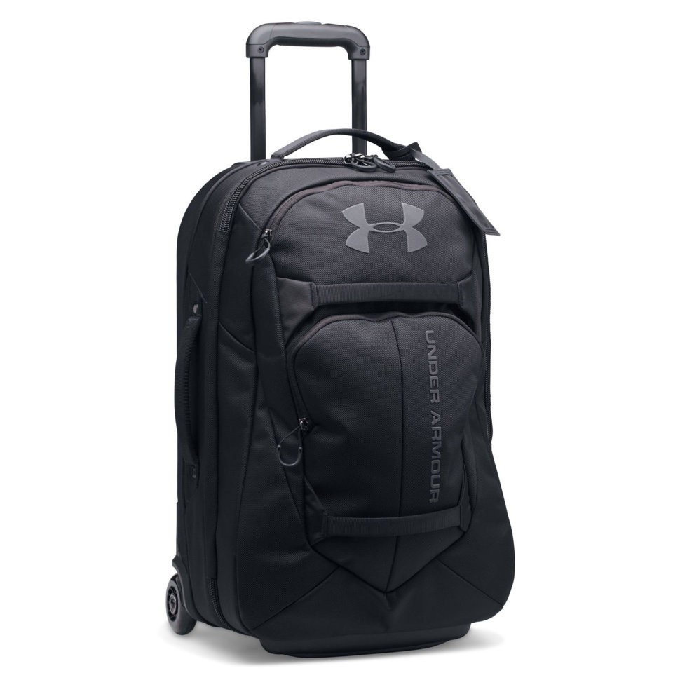 Сумка на колесах Under Armour UA AT Checked Rolling Bag Black / Black / Black 1287680-001 в Екатеринбурге  в Екатеринбурге 