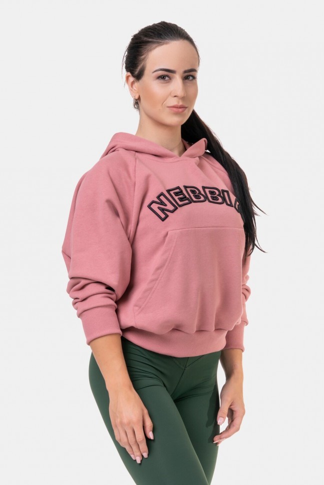 Old rose hoodie on sale