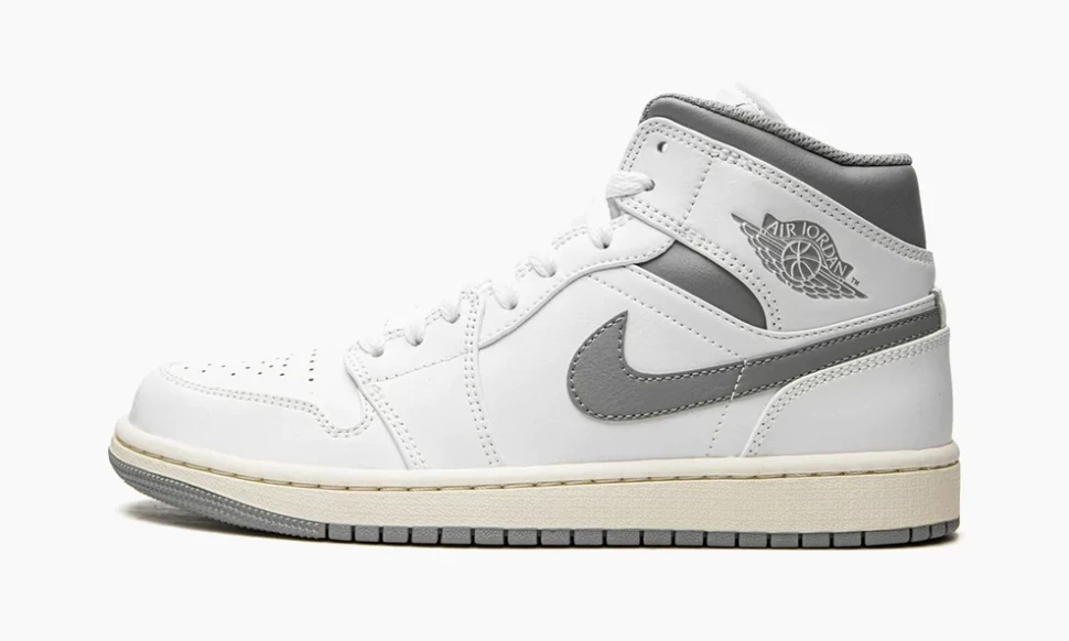 Кроссовки Nike Air Jordan 1 Mid Neutral Grey 554724-135 в Екатеринбурге  в Екатеринбурге 