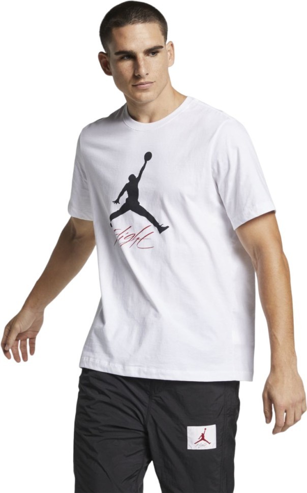 Футболка Nike JUMPMAN FLIGHT HBR TEE AO0664-100 в Екатеринбурге  в Екатеринбурге 