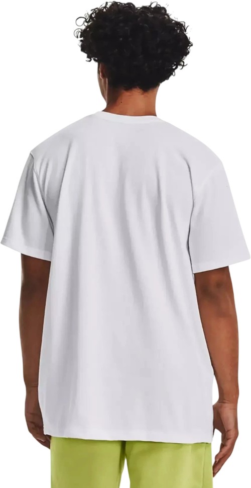 Футболка Under Armour UA M LOGO EMB HEAVYWEIGHT SS 1373997-100 в Екатеринбурге в Екатеринбурге