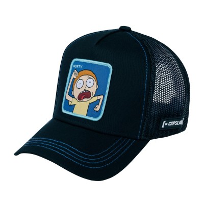 Бейсболка CAPSLAB Rick and Morty Run Morty CL/REM/1/MOR1 (черный) 88-230-09-00