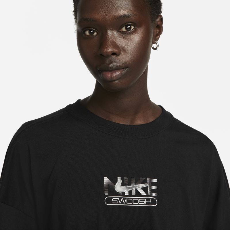 Футболка Nike W NSW SWSH GX MOD CROP SS TOP DR5624-010 в Екатеринбурге  в Екатеринбурге 