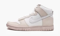 Кроссовки Nike Dunk High Retro PRM Cracked Leather Swoosh DV0822-100 в Екатеринбурге  в Екатеринбурге 