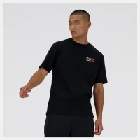 Футболка New Balance Athletics Premium Logo Relaxed Tee MT41908BK в Екатеринбурге в Екатеринбурге
