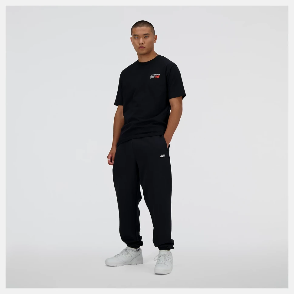 Футболка New Balance Athletics Premium Logo Relaxed Tee MT41908BK в Екатеринбурге в Екатеринбурге
