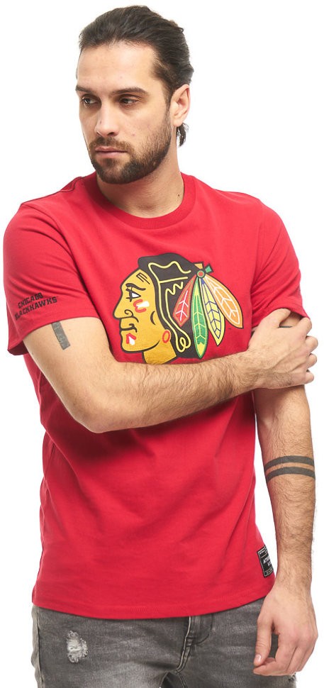 Футболка ATRIBUTIKA & CLUB Chicago Blackhawks, красн. 29120 в Екатеринбурге  в Екатеринбурге 