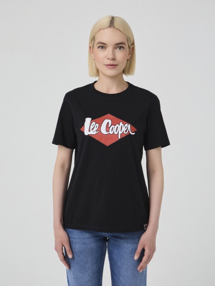 Футболка Lee Cooper MT4A122551BS2LC1/BLK в Екатеринбурге в Екатеринбурге