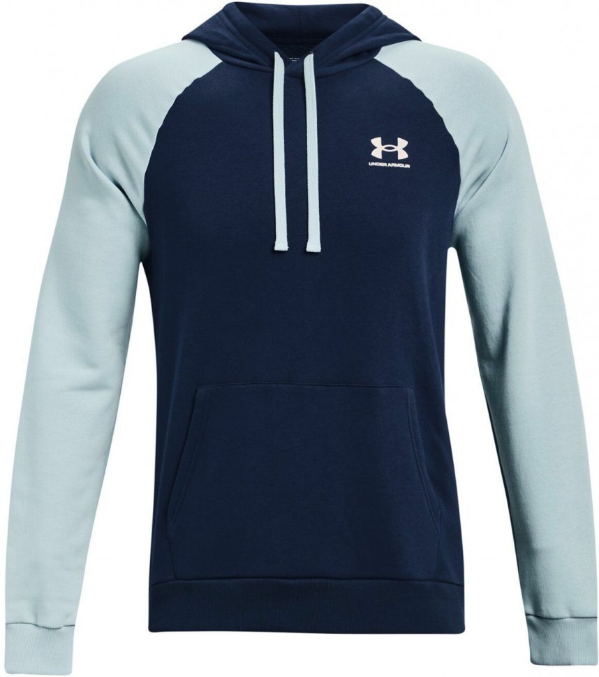Толстовка Under Armour UA RIVAL FLC COLORBLOCK HD 1366357-409 в Екатеринбурге  в Екатеринбурге 