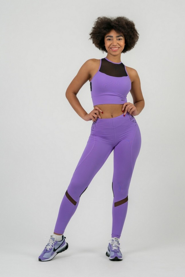 Лосины Nebbia 443 fit  activewear high-waist leggings Lila в Екатеринбурге  в Екатеринбурге 