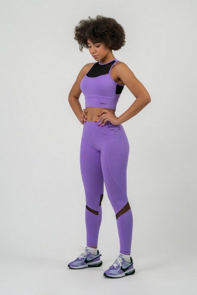 Лосины Nebbia 443 fit  activewear high-waist leggings Lila в Екатеринбурге  в Екатеринбурге 