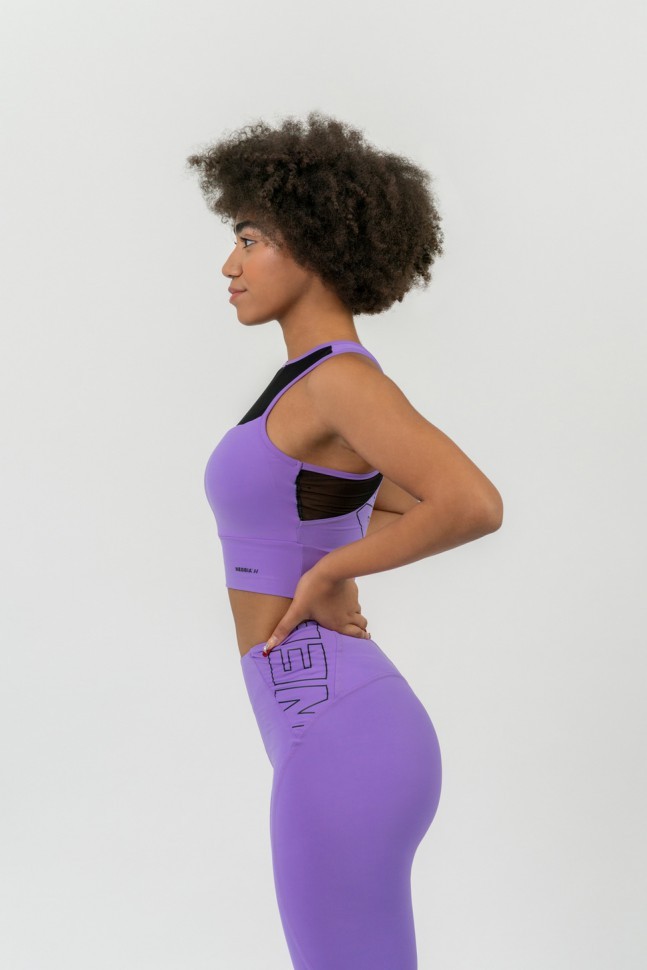 Лосины Nebbia 443 fit  activewear high-waist leggings Lila в Екатеринбурге  в Екатеринбурге 