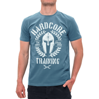 Футболка Hardcore Training Helmet Blue Turquoise hctshirt0483 в Екатеринбурге  в Екатеринбурге 