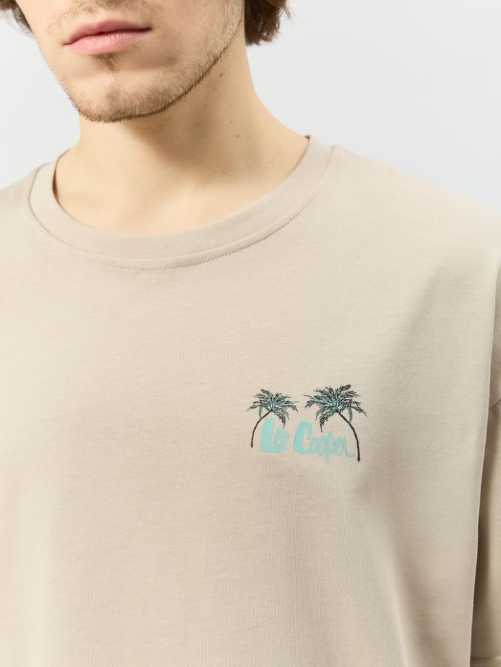 Футболка Lee Cooper LC-TEE-073MSS/BE в Екатеринбурге  в Екатеринбурге 