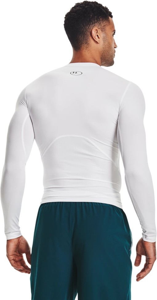 Футболка Under Armour с длинным рукавом UA HG Armour Comp LS 1361524-100 в Екатеринбурге  в Екатеринбурге 