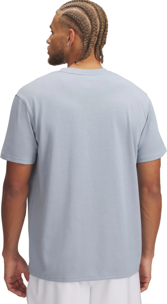 Футболка Under Armour UA M LOGO EMB HEAVYWEIGHT SS 1373997-465 в Екатеринбурге в Екатеринбурге