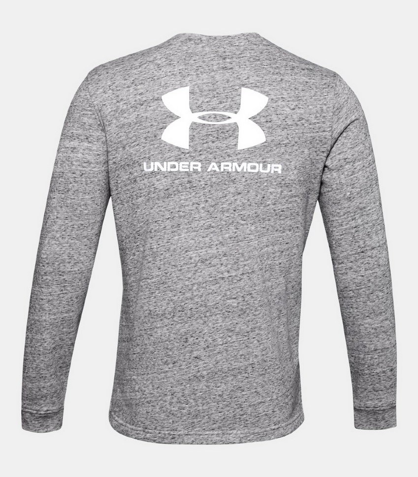 Футболка с длинным рукавом Under Armour SPORTSTYLE TERRY LOGO CREW 1355629-112 в Екатеринбурге  в Екатеринбурге 