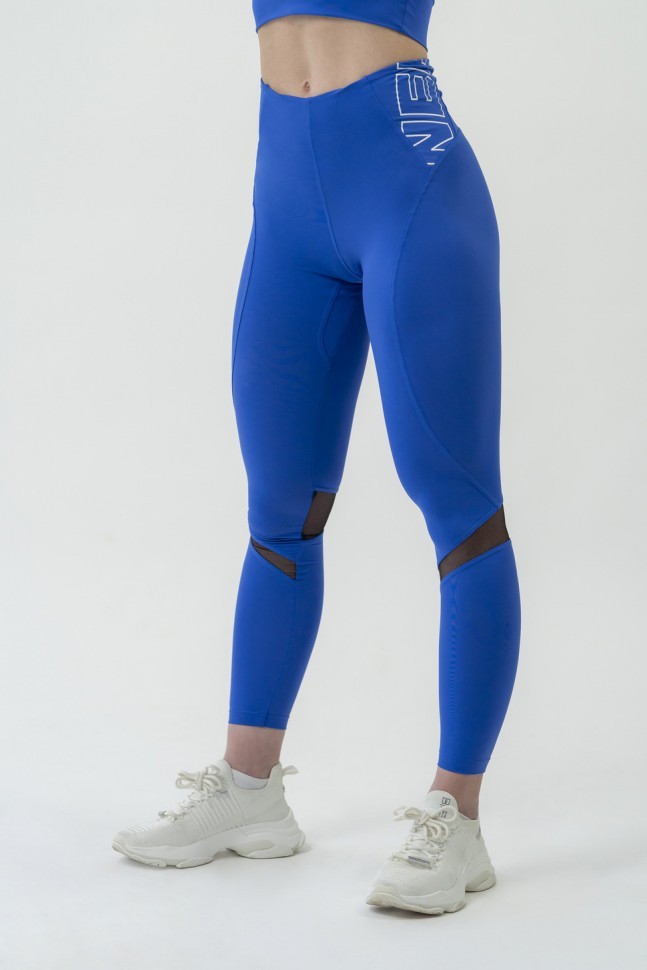 Лосины Nebbia 443 fit  activewear high-waist leggings blue в Екатеринбурге  в Екатеринбурге 