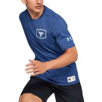 Футболка Under Armour PROJECT ROCK IRON PARADISE SS-BLU 1346098-480 в Екатеринбурге  в Екатеринбурге 