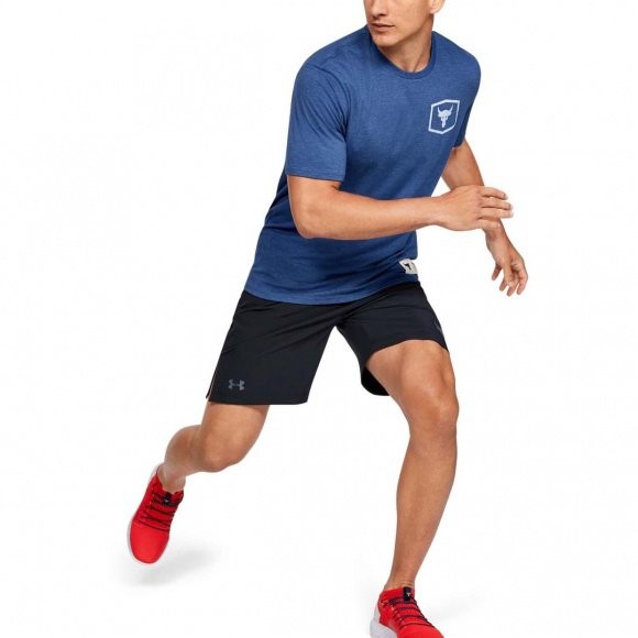 Футболка Under Armour PROJECT ROCK IRON PARADISE SS-BLU 1346098-480 в Екатеринбурге  в Екатеринбурге 