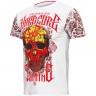Футболка Hardcore Training Skull Folk White hctshirt0386 в Екатеринбурге в Екатеринбурге