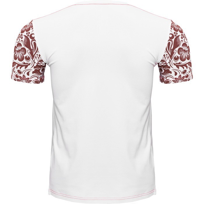Футболка Hardcore Training Skull Folk White hctshirt0386 в Екатеринбурге  в Екатеринбурге 