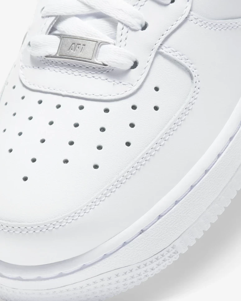 Nike air force mid 1 white top