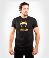 Футболка Venum Classic T- shirt - Black/Gold ven03526-126 в Екатеринбурге  в Екатеринбурге 