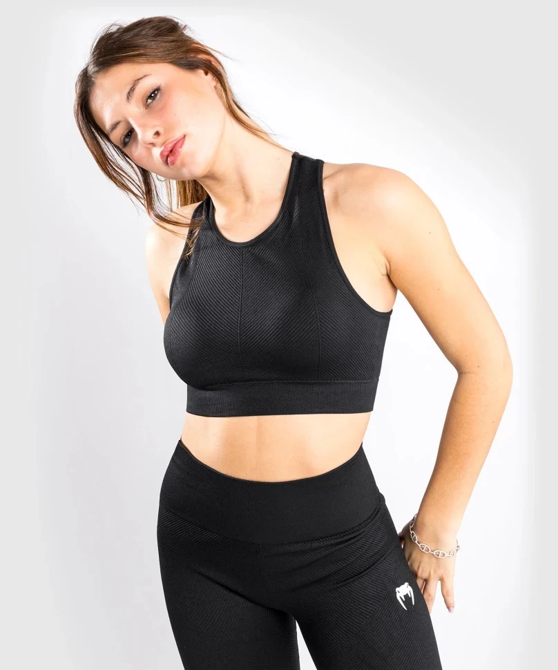 Venum Sparring Seamless Sports Bra Black ven04461 001 3 990 IQON.RU