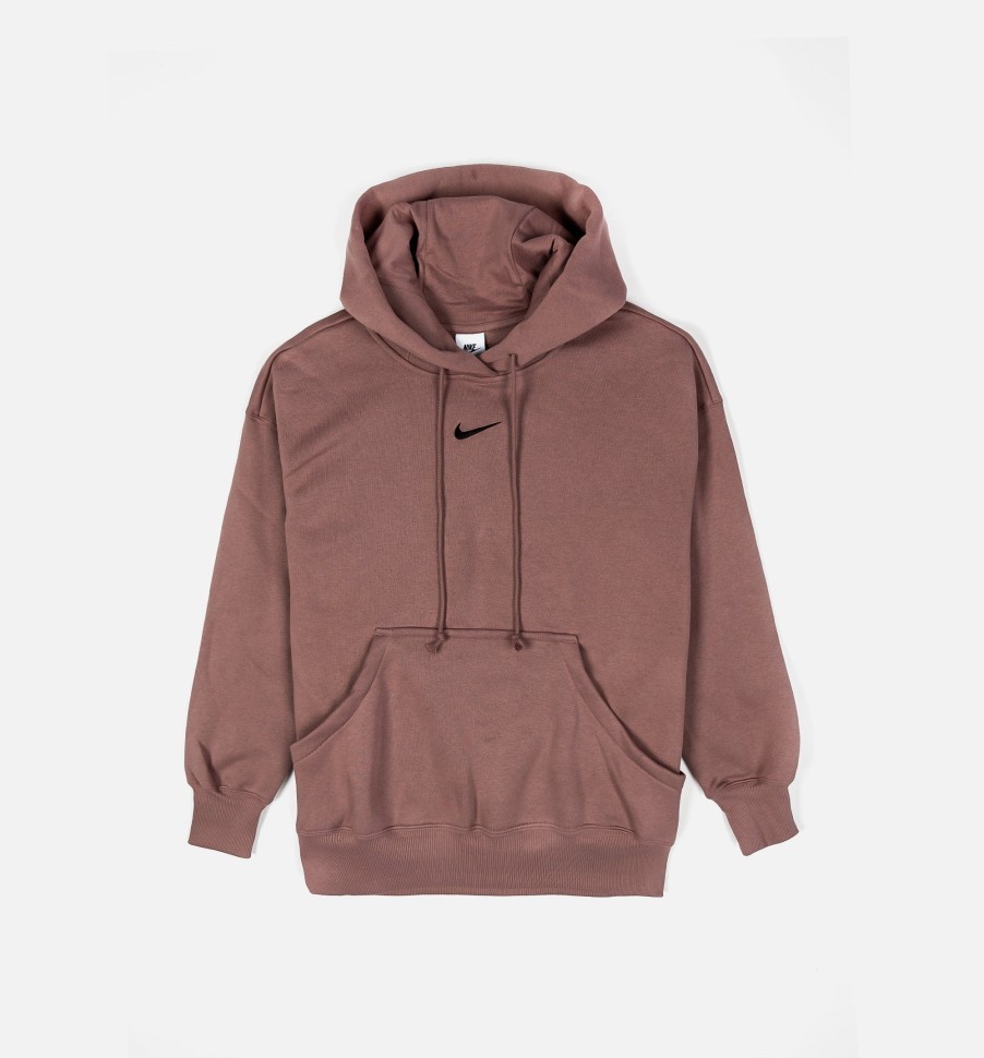 Толстовка Nike W NSW PHNX FLC OS PO HOODIE DQ5860-208 в Екатеринбурге  в Екатеринбурге 
