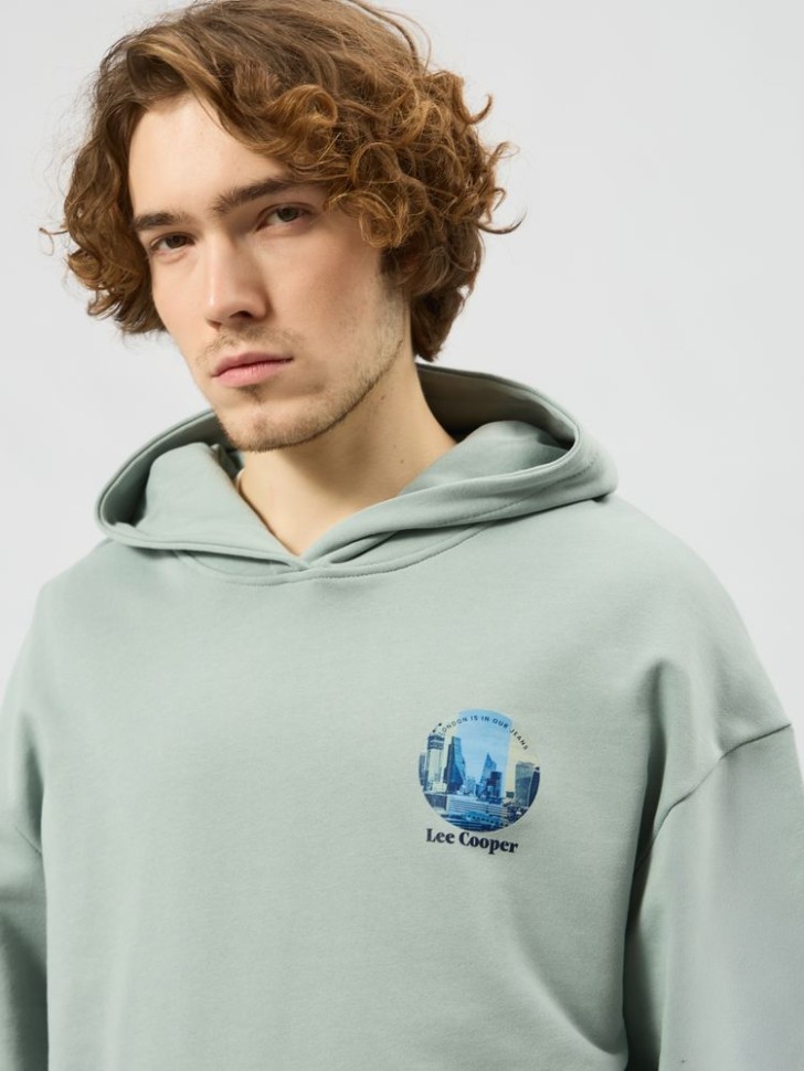Толстовка Lee Cooper LC-HD-046MSS/GRN в Екатеринбурге  в Екатеринбурге 