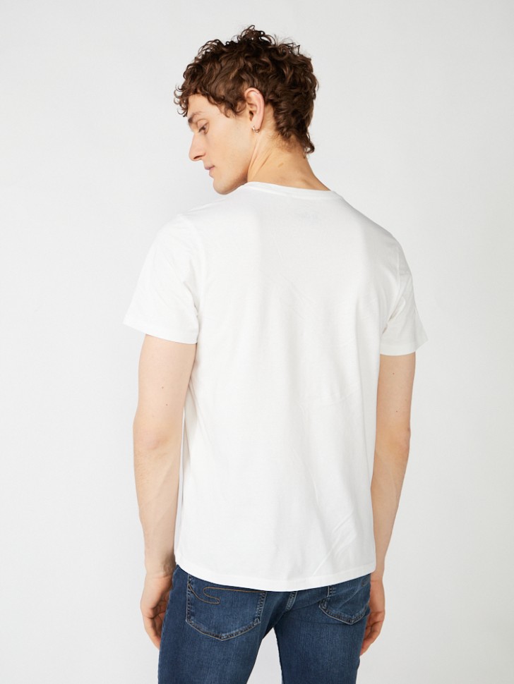 Футболки Lee Cooper MT2A122252BSLC1/WHT в Екатеринбурге  в Екатеринбурге 
