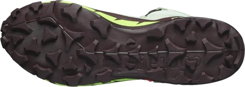 Кроссовки Salomon CROSS HIKE MID GTX 2 L47277700 Desert Sage/Green Gecko/Chocolate Plum Male в Екатеринбурге  в Екатеринбурге 