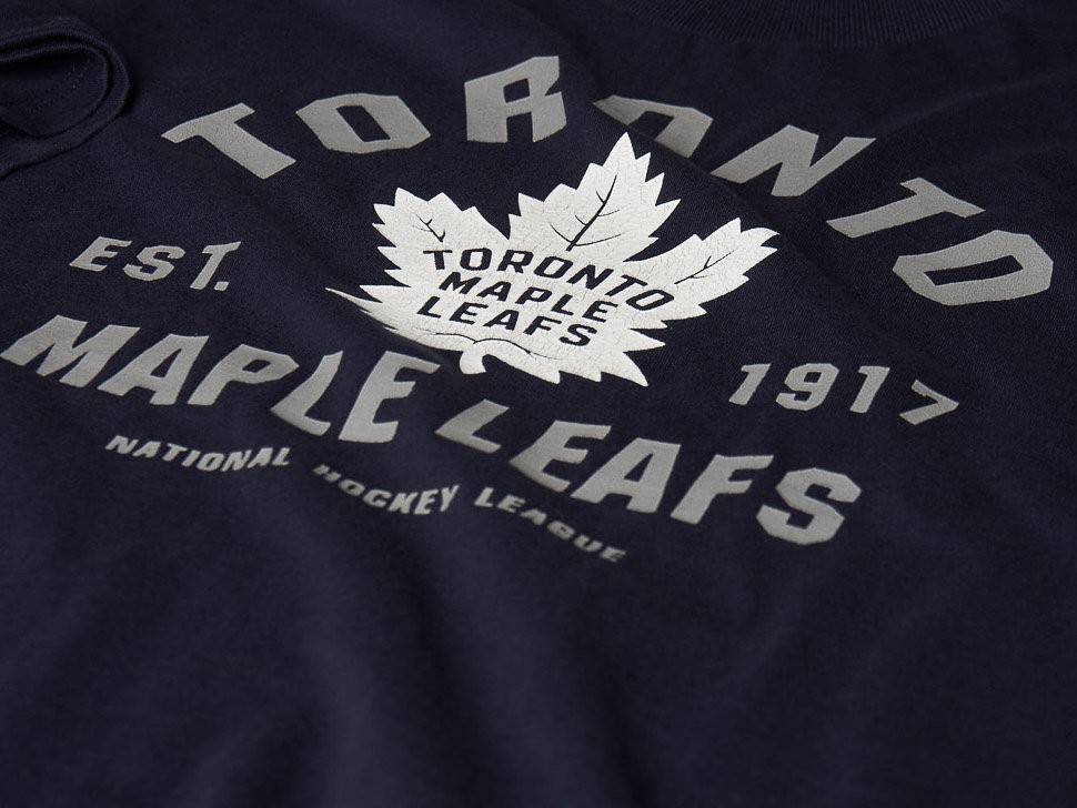 Футболка ATRIBUTIKA & CLUB Toronto Maple Leafs, син. 30710 в Екатеринбурге  в Екатеринбурге 