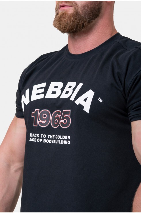 Футболка Nebbia Golden Era T-shirt 192 Black в Екатеринбурге  в Екатеринбурге 