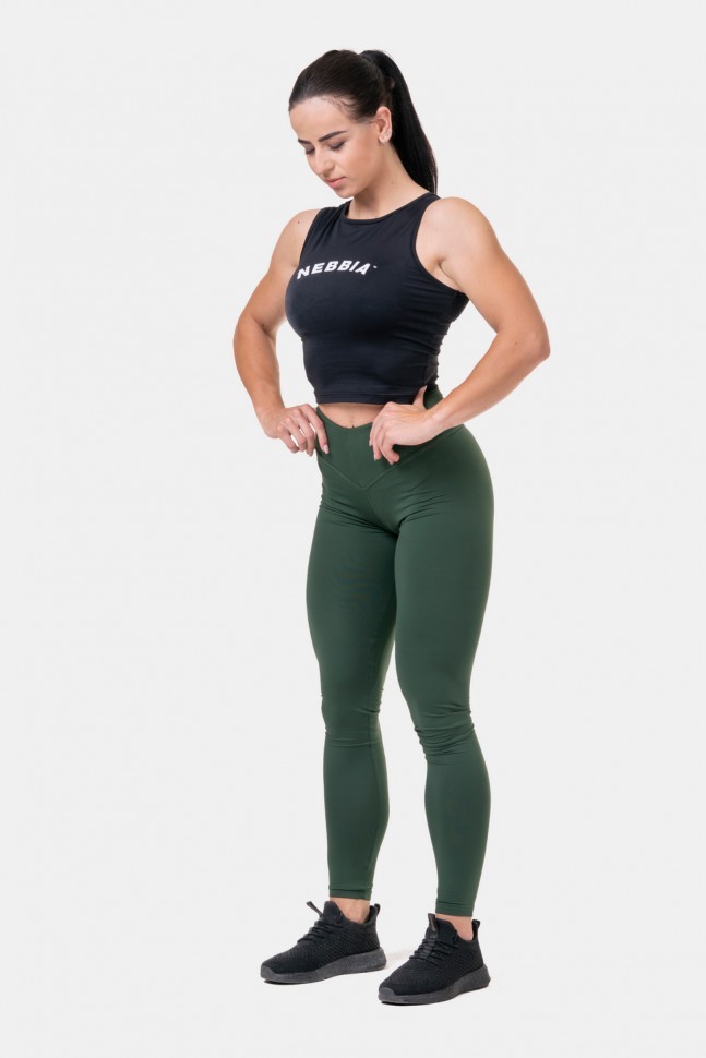 Лосины Nebbia Classic HERO High Waist Leggings 570 dark green в Екатеринбурге  в Екатеринбурге 