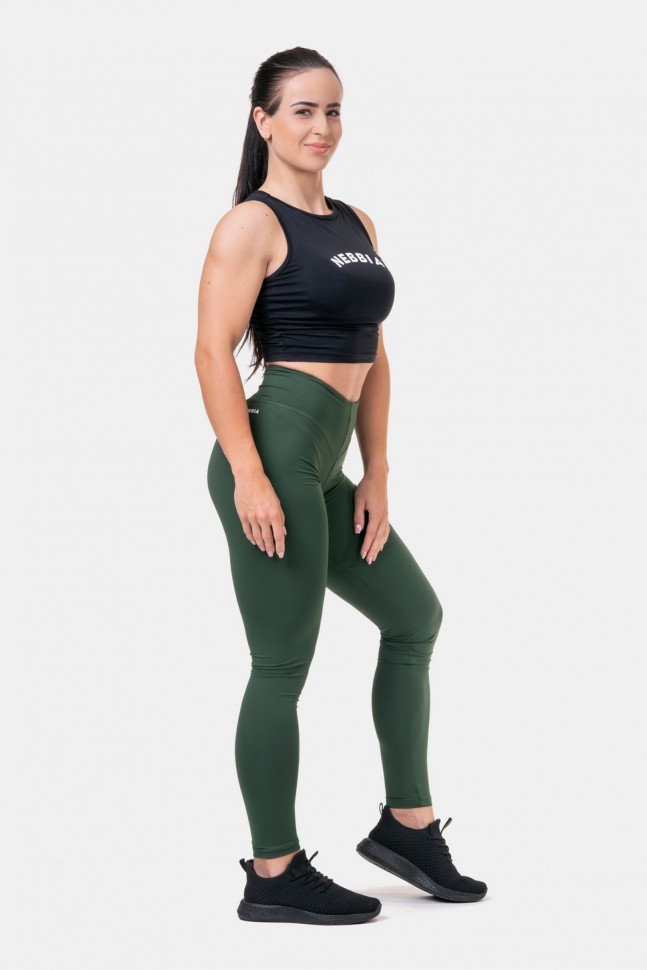 Лосины Nebbia Classic HERO High Waist Leggings 570 dark green в Екатеринбурге  в Екатеринбурге 
