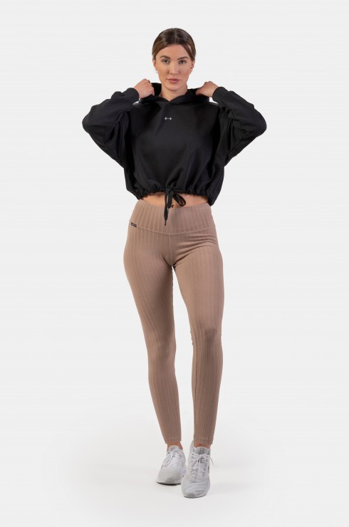 Лосины Nebbia Organic Cotton Ribbed High-Waist Leggings 405 Brown в Екатеринбурге  в Екатеринбурге 