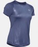 Футболка Under Armour W UA Qualifier ISO-CHILL Embossed Short Sleeve 1350179-497