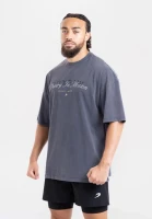 Футболка BoxRaw Poetry In Motion Oversized BXRW-U-PIMT Blue в Екатеринбурге  в Екатеринбурге 