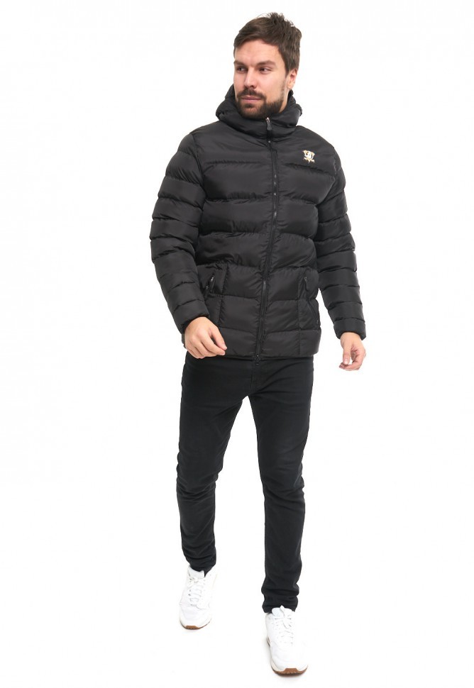 Куртка утепленная ATRIBUTIKA & CLUB Anaheim Ducks, черн. 57590 в Екатеринбурге  в Екатеринбурге 