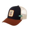 Бейсболка COASTAL HFT Headwear Supply (темно-синий бордовый) 50-151-53-00