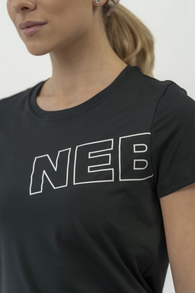 Футболка Nebbia 440 fit activewear black в Екатеринбурге  в Екатеринбурге 