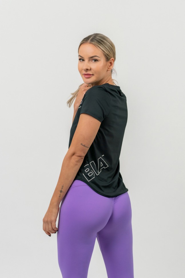 Футболка Nebbia 440 fit activewear black в Екатеринбурге  в Екатеринбурге 
