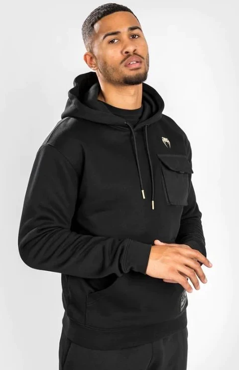 Толстовка Venum Tecmo 2.0 Hoodie - Black Ven05055-001 в Екатеринбурге  в Екатеринбурге 