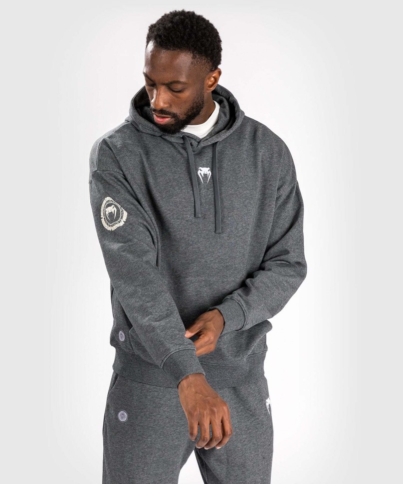 Толстовка Venum Vortex XL Lite Men's Hoodieight Heather Grey VEN05216-031 в Екатеринбурге в Екатеринбурге