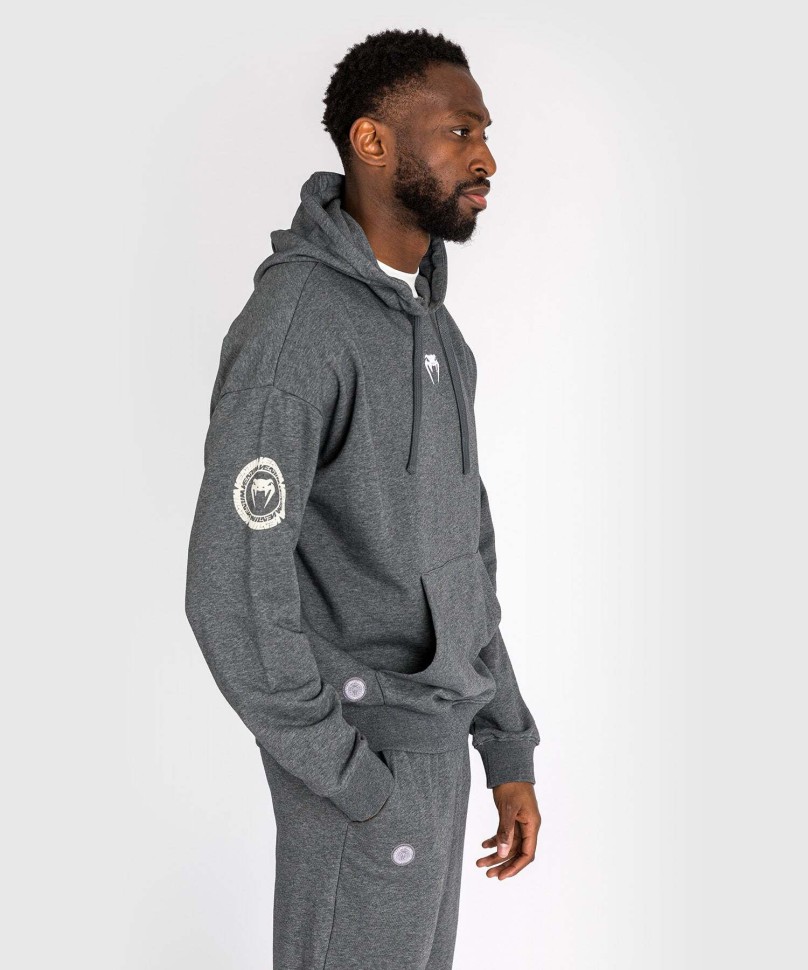 Толстовка Venum Vortex XL Lite Men's Hoodieight Heather Grey VEN05216-031 в Екатеринбурге в Екатеринбурге