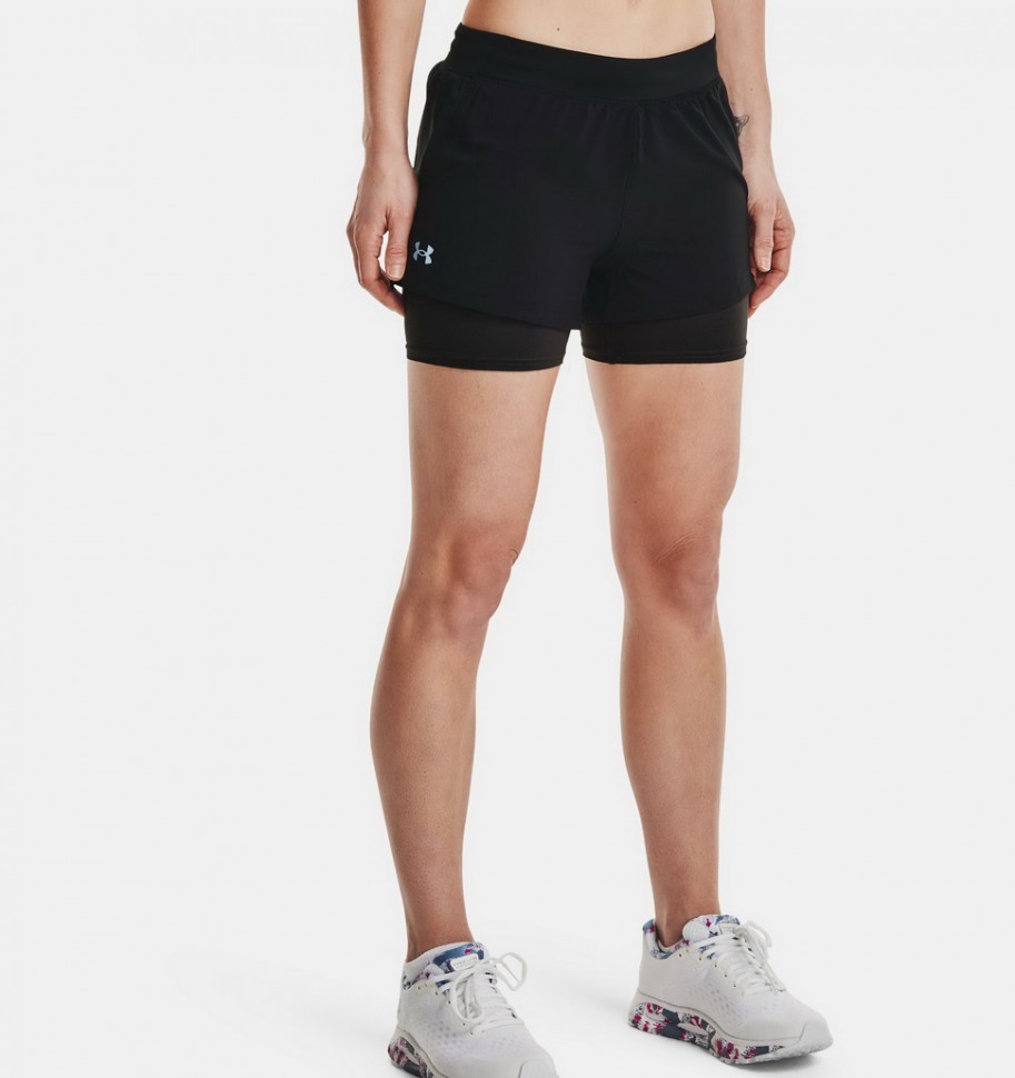 Шорты Under Armour UA IsoChill Run 2N1 Short 1361582-001 в Екатеринбурге  в Екатеринбурге 