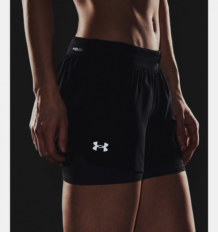 Шорты Under Armour UA IsoChill Run 2N1 Short 1361582-001 в Екатеринбурге  в Екатеринбурге 