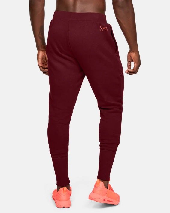 Men's ua baseline fleece joggers sales